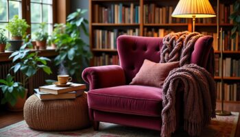 découvrez comment transformer votre espace en un coin lecture chaleureux et accueillant grâce au choix des bons tissus. conseils, idées et inspirations pour un endroit cosy où vous détendre avec un livre.