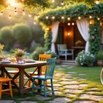 découvrez nos conseils et idées déco pour créer une ambiance guinguette conviviale et festive dans votre jardin. éclairage, mobilier, accessoires : inspirez-vous et transformez vos soirées d'été !