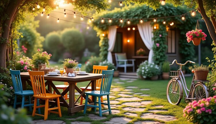découvrez nos conseils et idées déco pour créer une ambiance guinguette conviviale et festive dans votre jardin. éclairage, mobilier, accessoires : inspirez-vous et transformez vos soirées d'été !