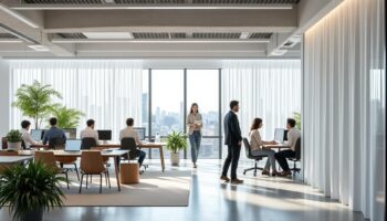 découvrez comment les rideaux acoustiques peuvent améliorer le confort sonore dans les open spaces et s'il s'agit d'une solution efficace pour limiter le bruit en milieu professionnel.