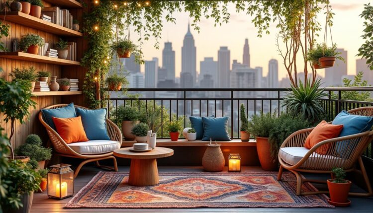 découvrez 10 idées déco originales pour transformer votre balcon en un espace cosy et élégant, parfait pour profiter du plein air toute l'année.