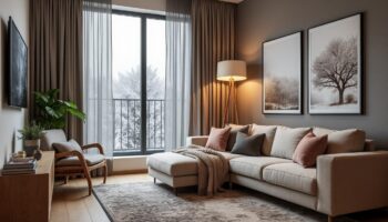 découvrez comment les rideaux occultants contribuent à l'isolation thermique de votre intérieur en conservant la chaleur en hiver et en bloquant la chaleur en été.