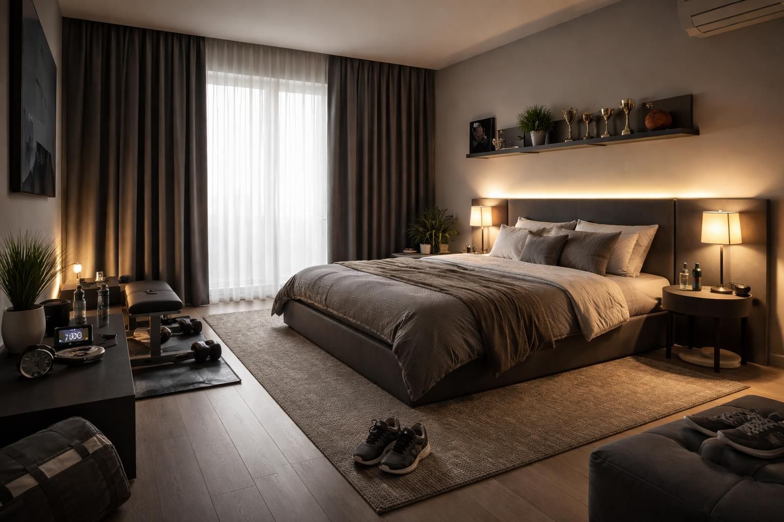 découvrez nos rideaux occultants spécialement conçus pour les athlètes, favorisant un sommeil profond et réparateur afin d'optimiser la récupération après le sport.