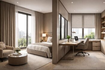 découvrez nos solutions textiles pour hôtels et bureaux, avec des rideaux occultants de qualité supérieure sunbrella et dickson, alliant design, confort et performance.