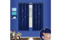 PONYDANCE Rideaux thermiques à étoiles perforées : un rideau occultant design pour décorer votre intérieur